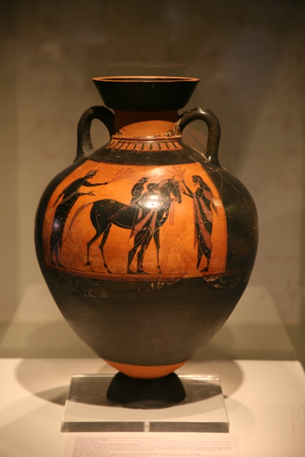 Nafplio - Typical vase art from classical Greece 